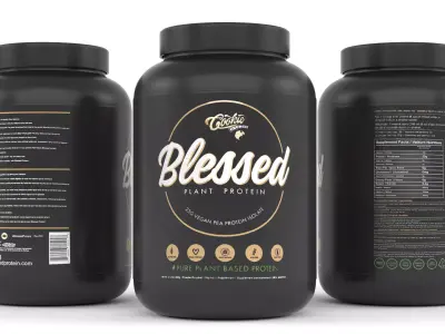 Protein Powder 3D model 152
