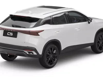 2026 Chery Omoda C5 with Interior Right Hand Drive 3D model