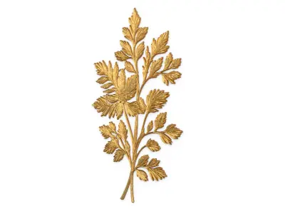 Classic decor ornament carved 36 3D model