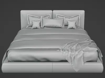Bedroom bed 3D model