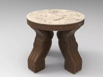 Mant Table 3D model