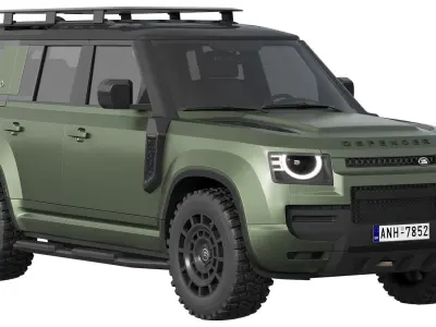 Land Rover Defender Octa EXPLORER PACK 3D model