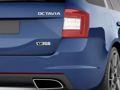 Skoda Octavia Combi RS 3D model