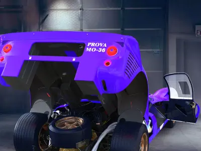 Fantasy S Dimension Car003 3D model