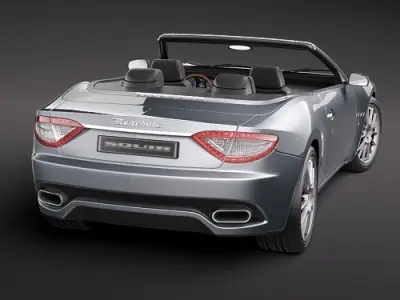 Maserati GranCabrio 3D model