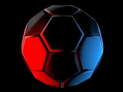 football BALL  Free low-poly 3D model