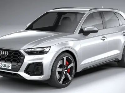 Audi SQ5 2021 3D model