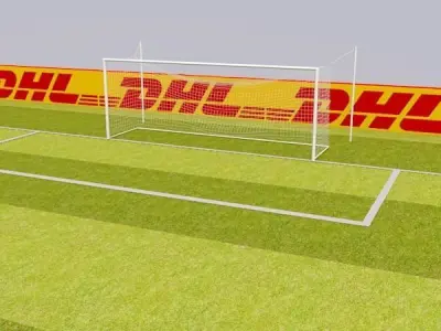 Soccer Goal 3D model 3D model