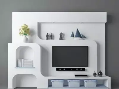 living room  Free 3D model