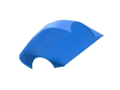 Nose of New Zealand Super Saloon race car V2 Scale 1 to 25 3D print model