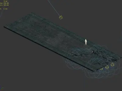 Game Underground Palace - Exit Floor 01 3D model
