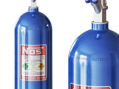NOS - Nitrous oxide system 3D model