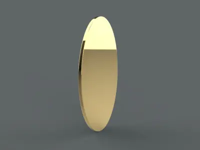 Milan football  logo  3D print model