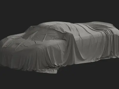 Sportcar Cover 05 3D model