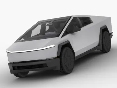 Tesla Cyber Truck  2024 3D model