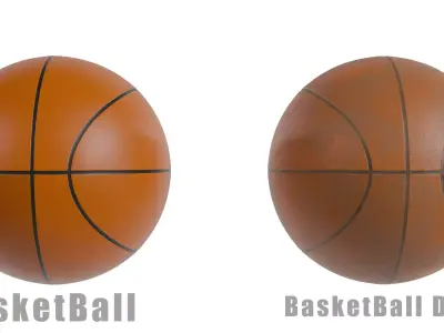 Basketball Ball 4K PBR 3D model
