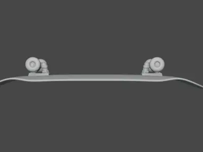  Skateboard  3D model