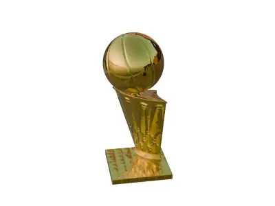 Larry OBrien Championship Trophy - NBA Championship Trophy 3D model