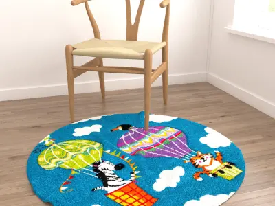 Rugs No 533 Low-poly 3D model