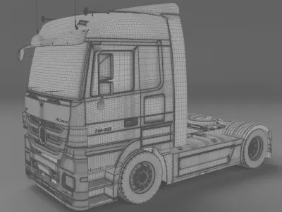 MercedesBenz-Actros 1848 3D model