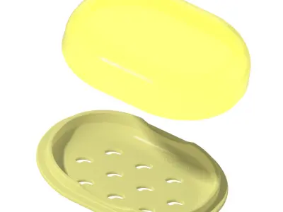 Deluxe Soap Dish 3D print model