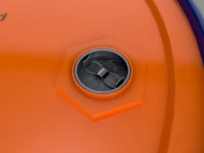 Realistic Gulf Barrel 3D Model Low-poly 3D model