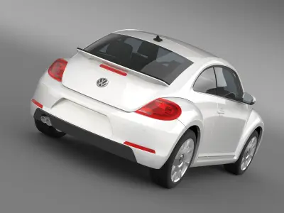 VW I Beetle 2015 3D model