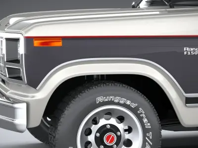 F-150 Ranger 1980 3D model
