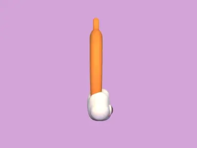 Rainbow Keychain 3D print model