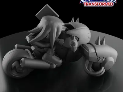 KNUCKLES - SONIC and ALL-STARS RACING TRANSFORMED 3D print model