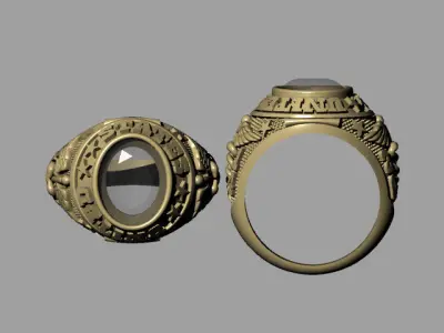 United States Navy Hospital Ring  3D print model