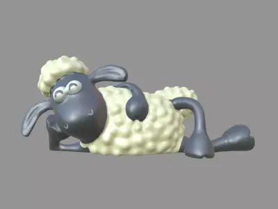 Shaun the Sheep 3D model