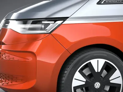 Volkswagen Multivan 2022 3D model