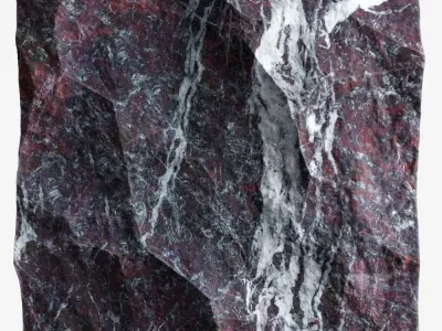 227-RockPanel rock wall art 3D model
