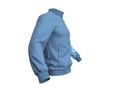 Male Sport Jacket - Marvelous Designer 3D model