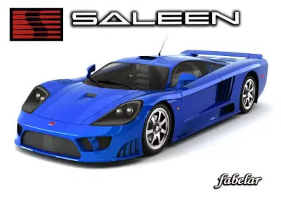 Saleen S7 3D model