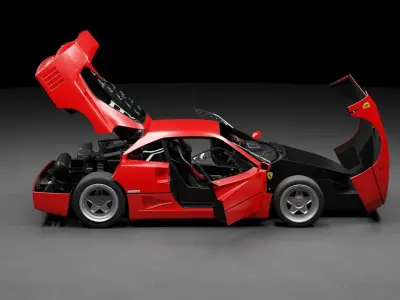 Ferrari Pack 11 CARS 3D model