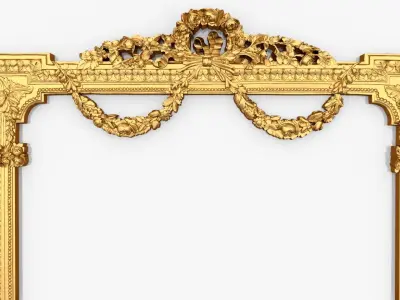 Classic decor ornament 115 3D model
