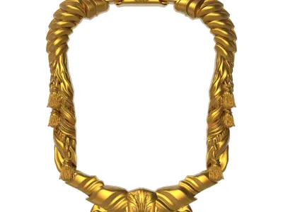 5 carved frames set 3D Model Collection purchase