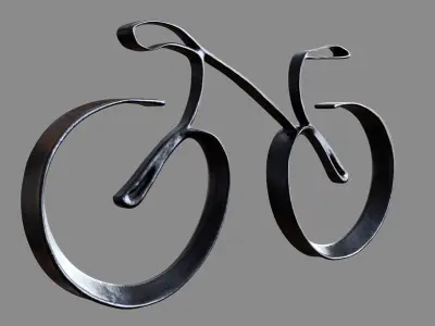 Bicycle decoration 3D model