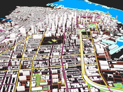 City 5 3D model