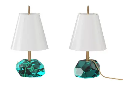 Diamantone swedish crystal table lamps 3D model