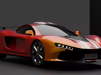 Sport Car 3D model by tariqsf75