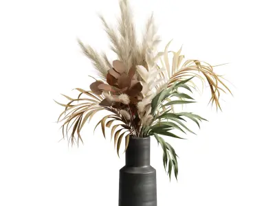 Dry Bouquet Deco 08 3D model