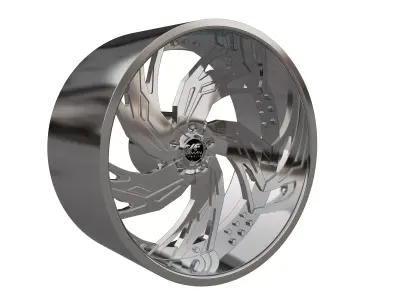 AMANI FORGED BOCCA ORIGINAL FORGED WHEEL 3D MODEL 3D print model