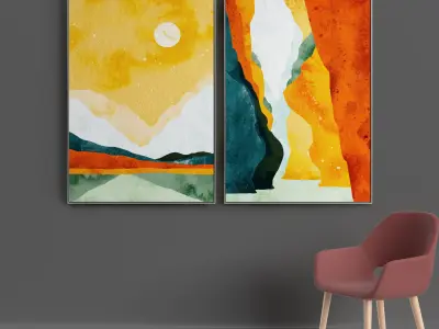 Photo Frame 242 Low-poly 3D model