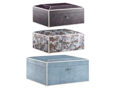 Decorative Jewelry Boxes 3D model