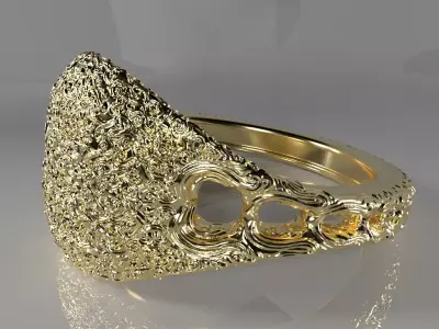 Old Ring for 3d printing 3D print model