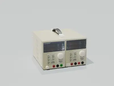 Laboratory Power Supply  3D model