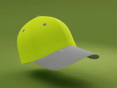 Cap - 05 Low-poly 3D model